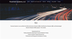 Desktop Screenshot of pavesys.net